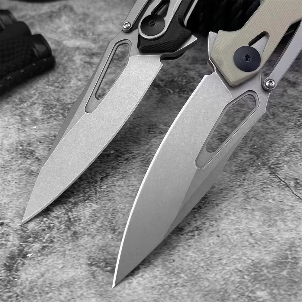 The Renvik:CPM 20CV Steel Portable Sharp Blade EDC Folding Knife