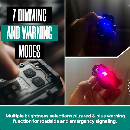 LumiBolt:Rechargeable Ultra-Bright Magnetic LED Keychain Mini Flashlight