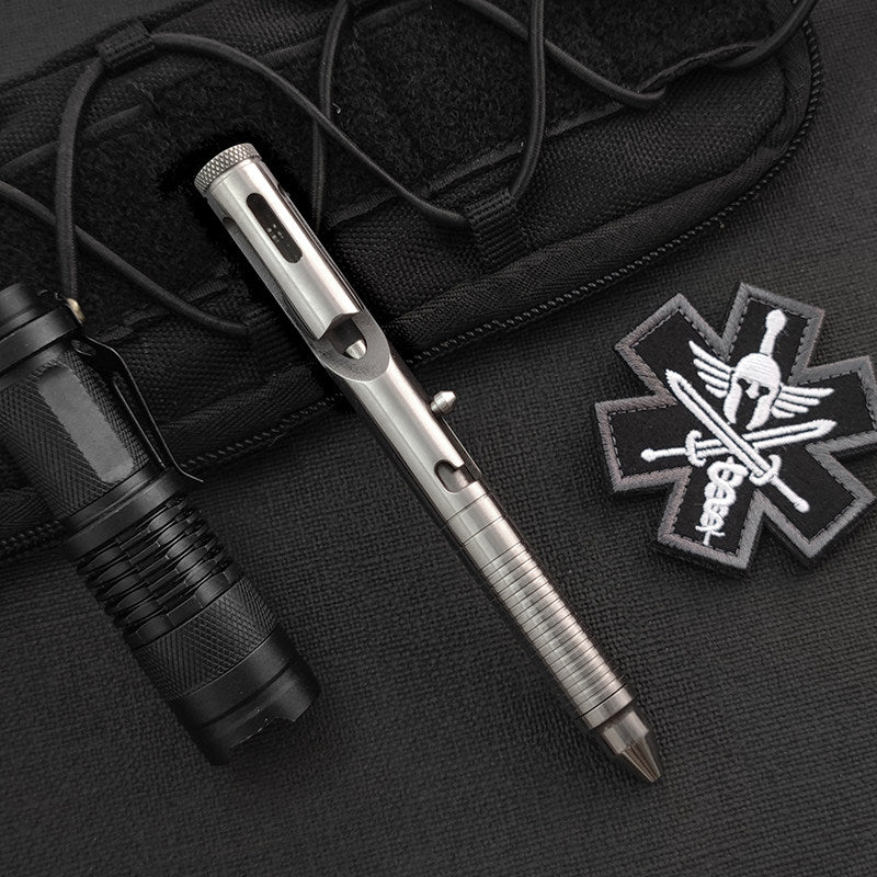 The BoltX:Titanium Mechanical Bolt Action EDC Tactical Pen