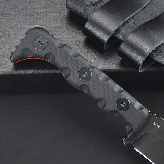 The G10 Raider: Fixed Blade Tactical Knife with Kydex Sheath