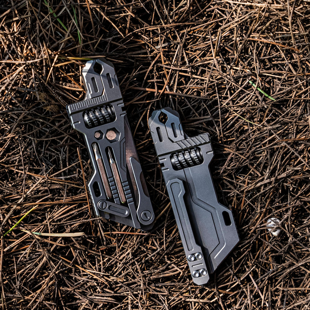 Talon - Upgraded Titanium Pocket Wrench With Knife & Multi-Tools For EDC