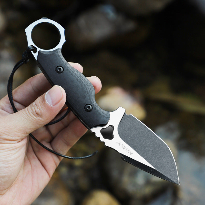 Rock Solid – DC53 Steel Outdoor Camping Fixed Blade EDC Knife