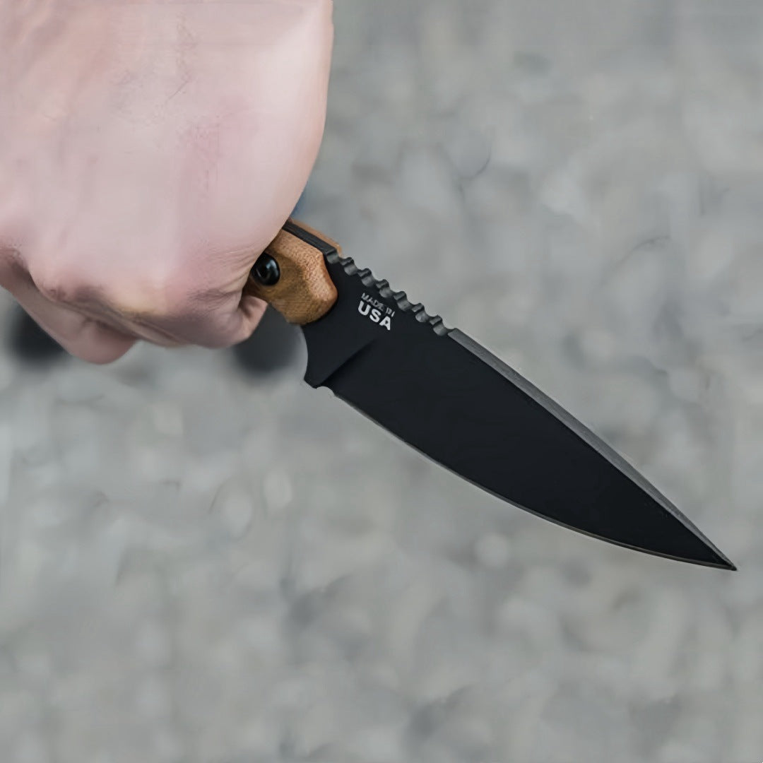 AshRidge – 1095 High-Carbon EDC Fixed Blade Knife