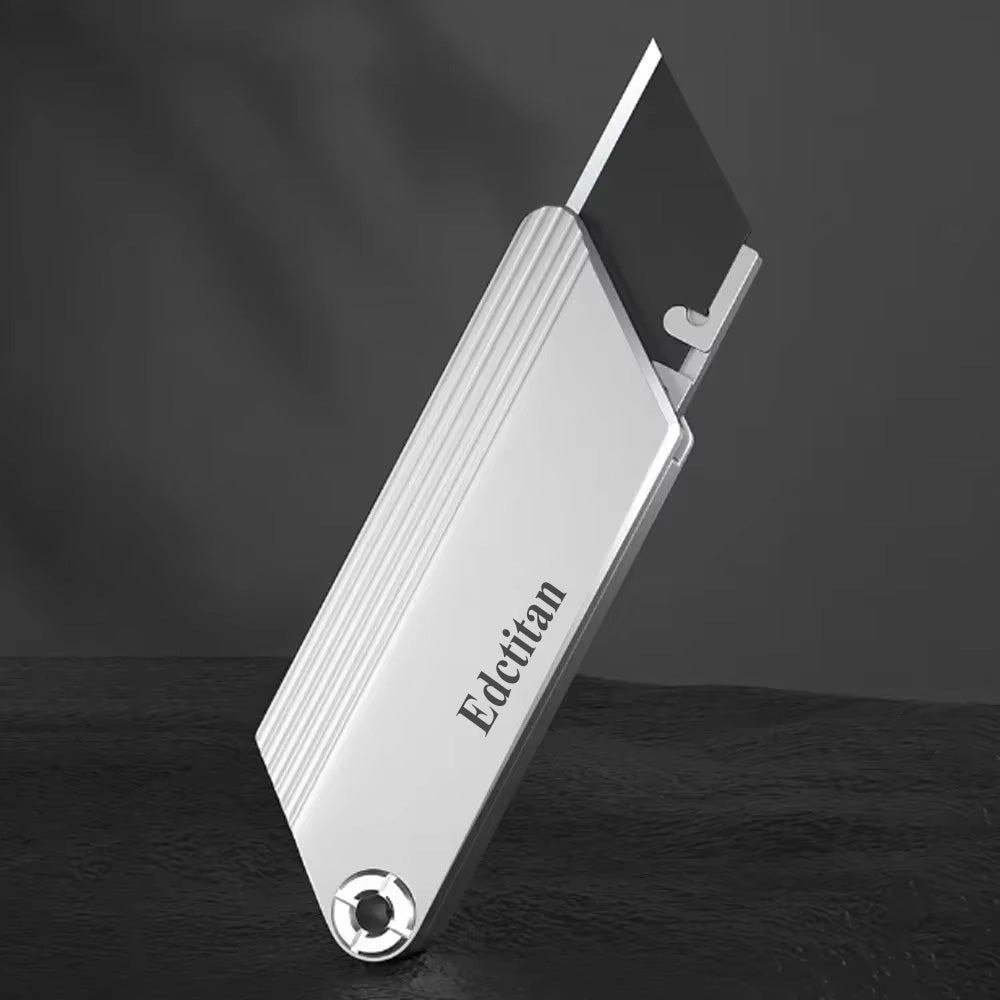 TiFlex EDC Utility Knife – One-Handed, Quick-Change Blade, Playful & Portable