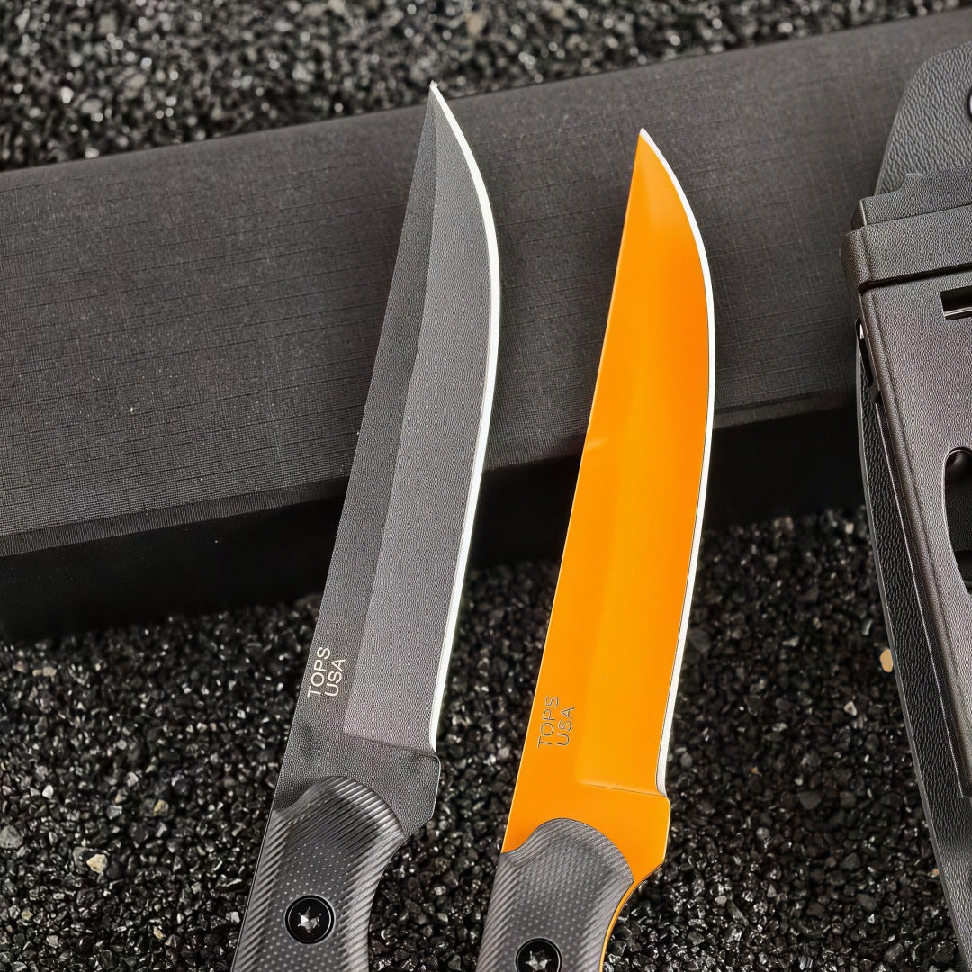 The Kaelix:G10 Fixed Blade Portable EDC Knife with K Sheath