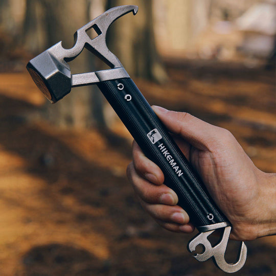 StrikePull – Copper Head Camping Hammer For Driving & Pulling Tent Stakes