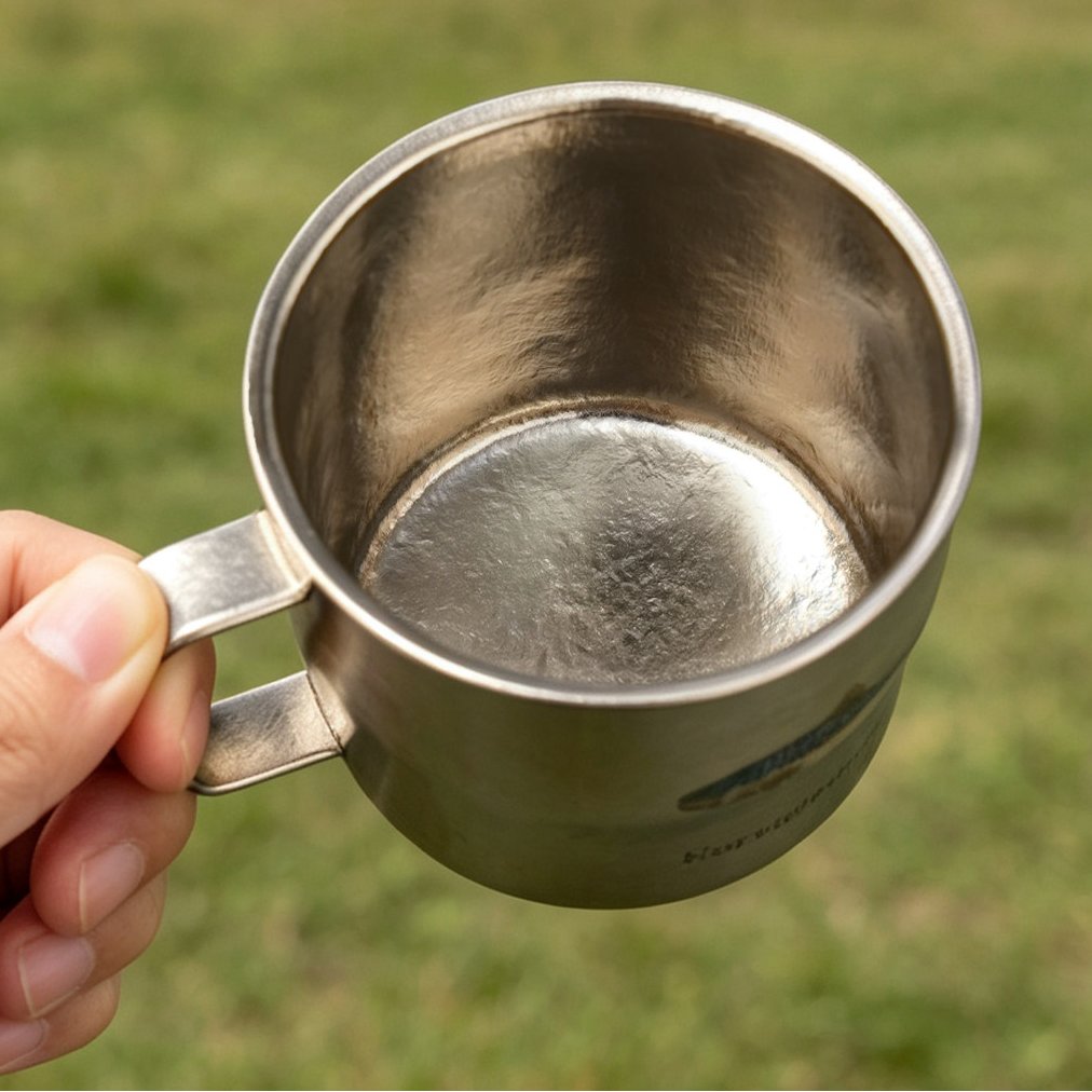 The Finor:Titanium Mini Lightweight Mug Outdoor Cup