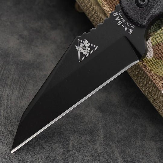 The SlantEdge:5Cr13 Steel Survival Fixed Blade Pocket Knife