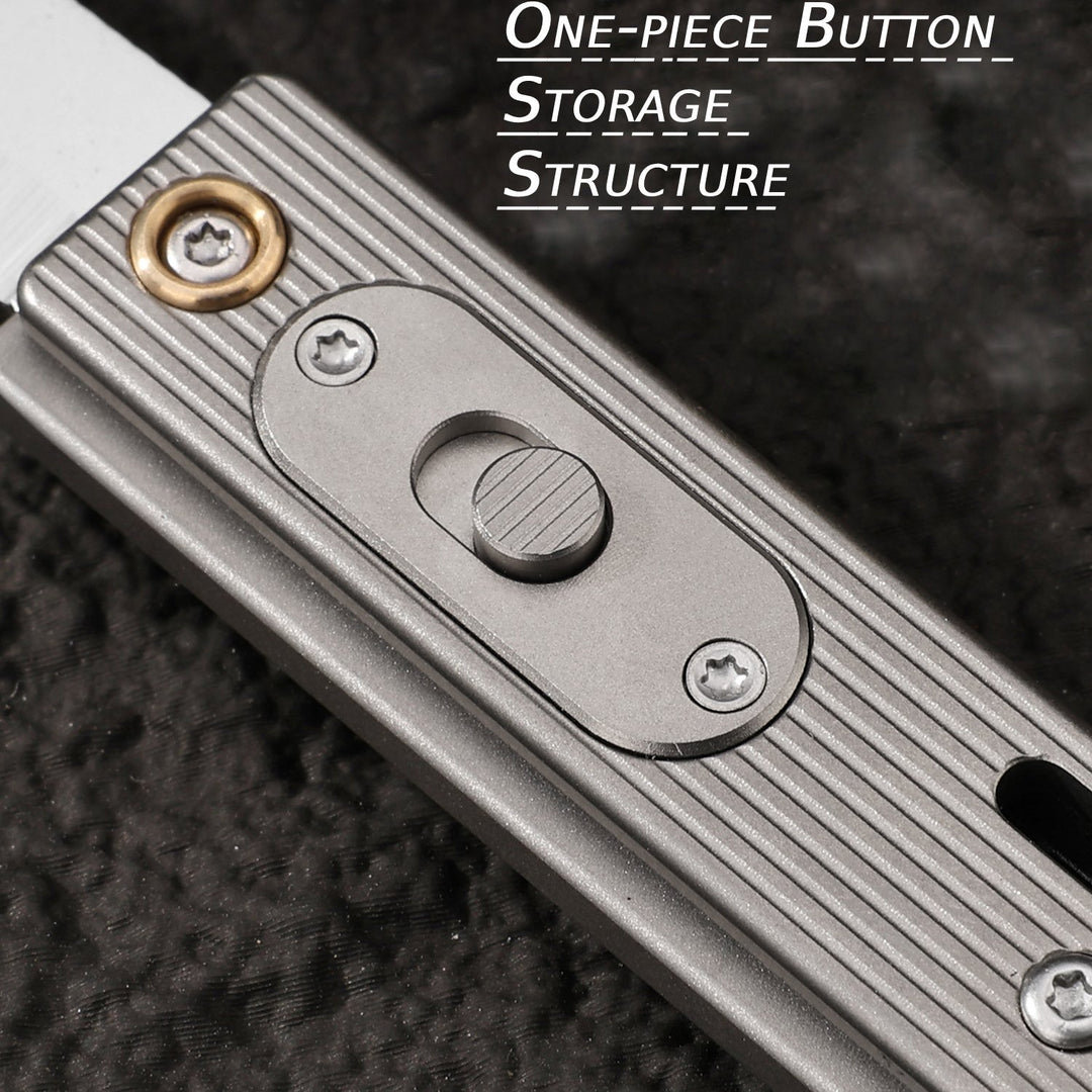 NanoTi | Precision D2 Steel EDC Keychain Utility Knife