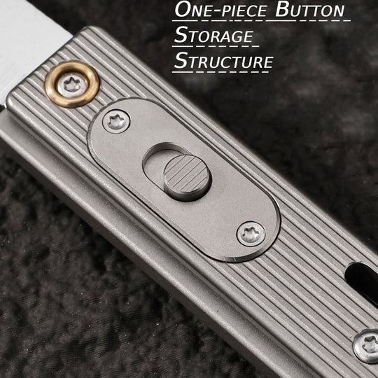 NanoTi | Precision D2 Steel EDC Keychain Utility Knife