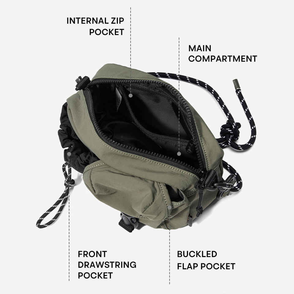 MessengerGo - Premium Lightweight Crossbody Bag For Travel, Commute & Everyday