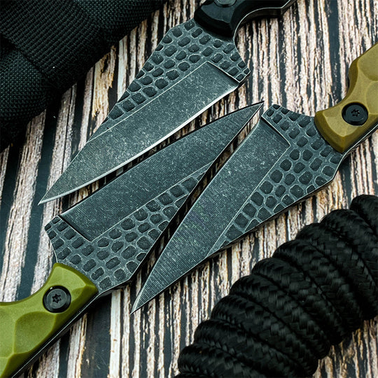 The Stroup:Fixed Blade Compact EDC Survival Pocket Knife