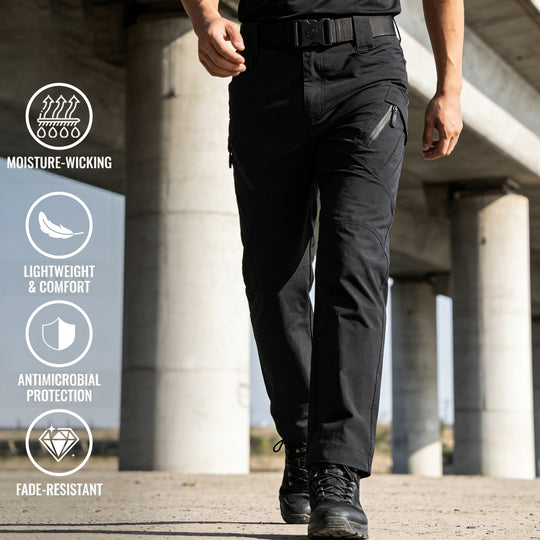ChillDry – Lightweight Quick-Dry Cargo Pants In Khaki For Summer Comfort & Daily Commute