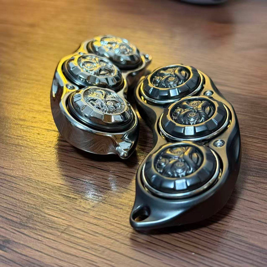 TriCore Pod – Precision All-Metal EDC Fidget Toy