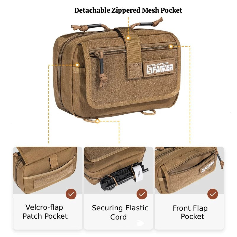 The GearHive: Tactical Modular EDC Pouch Multi-Purpose Gear