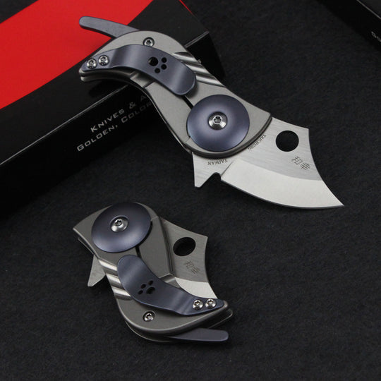 The Bitelock – Precision 9CR18Mov EDC Folding Pocket Knife