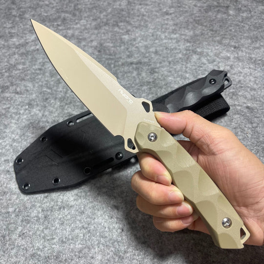 Hydra |  Tactical Fixed Blade Survival Knife with Kydex Sheath