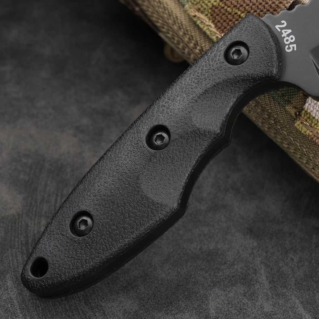 The SlantEdge:5Cr13 Steel Survival Fixed Blade Pocket Knife