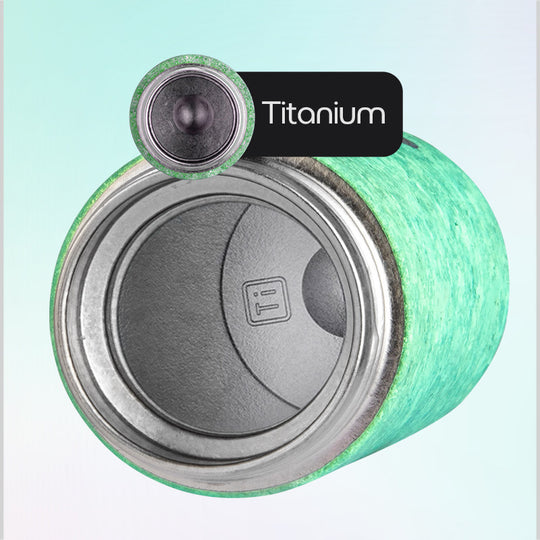 AURIX Ti Cup - Dual Wall Titanium Thermal Vessel