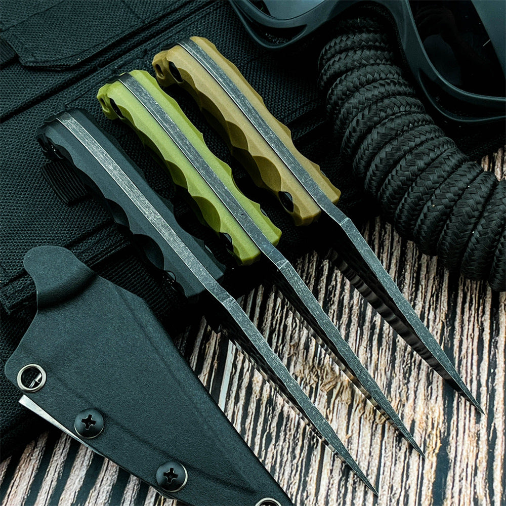 The Stroup:Fixed Blade Compact EDC Survival Pocket Knife