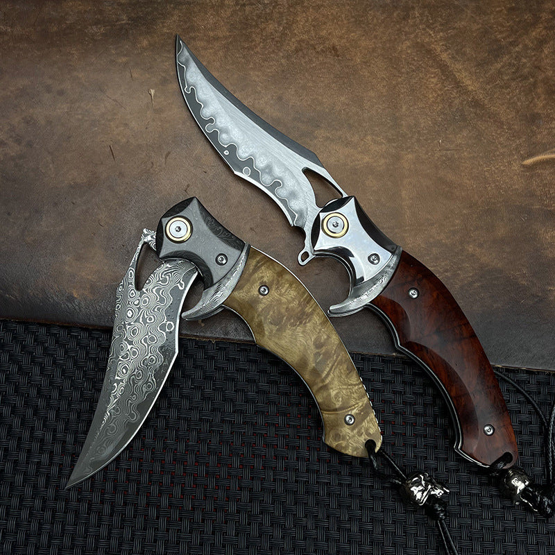 Shadowfang – VG10 Damascus Steel EDC Knife