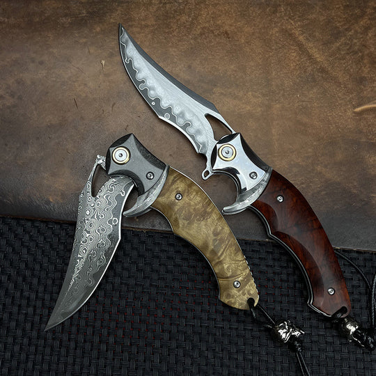 Shadowfang – VG10 Damascus Steel EDC Knife