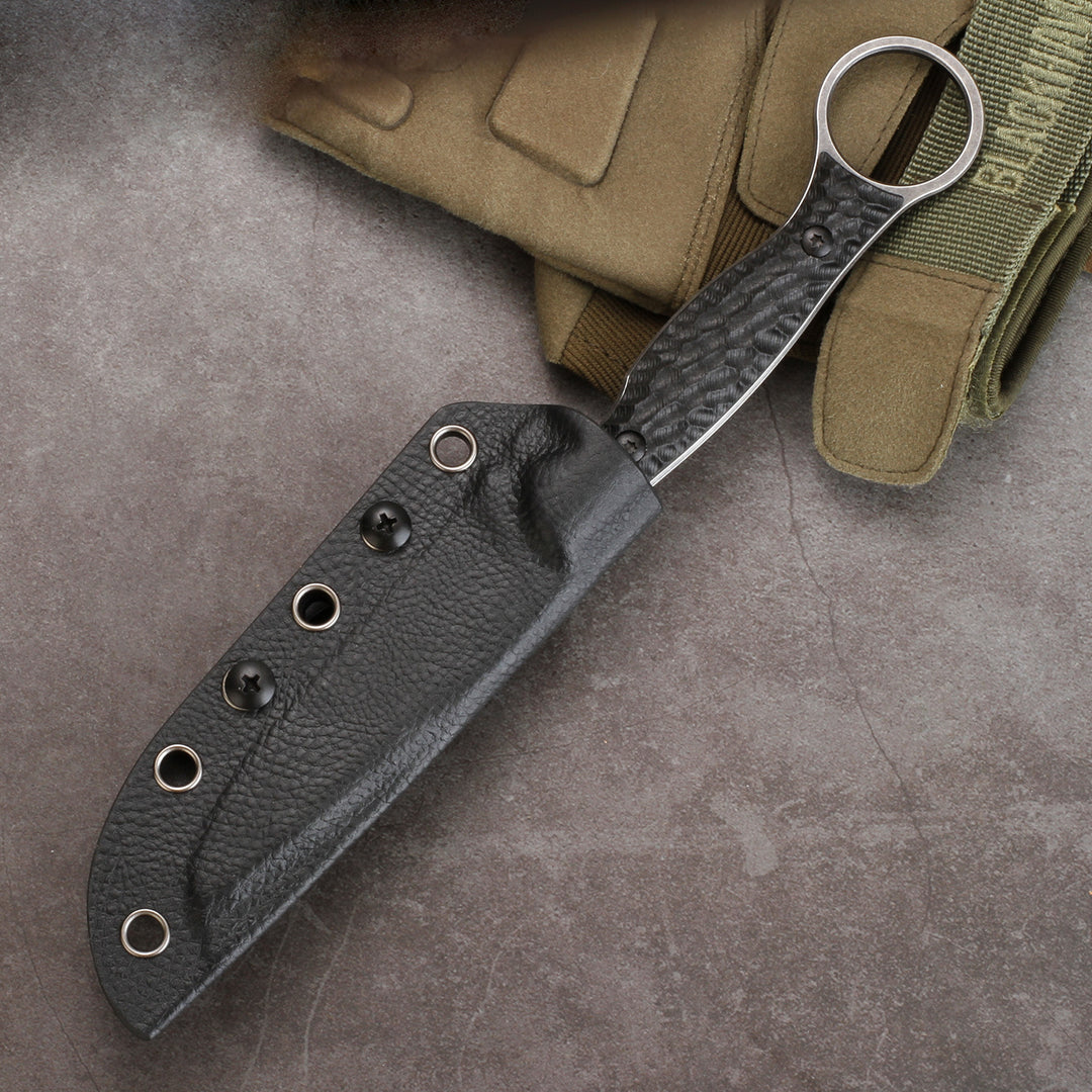 Ironveil – 5CR15MOV Steel CNC Precision Tactical Fixed EDC Knife