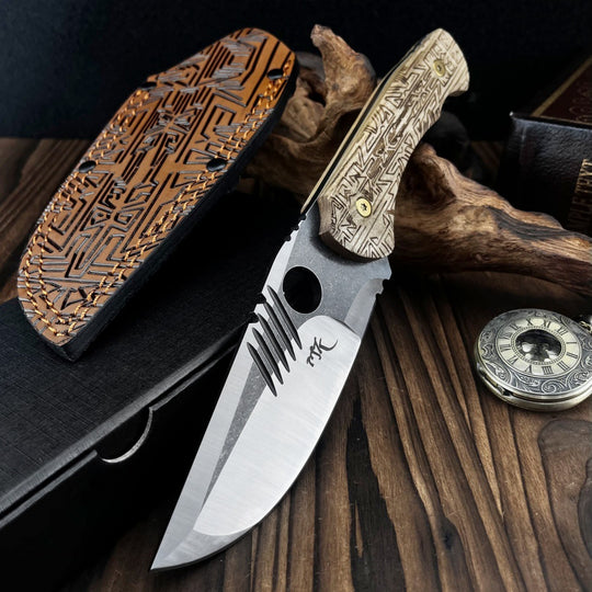 Rune Blade – Fixed Blade Survival Knife with 8Cr13MoV Steel