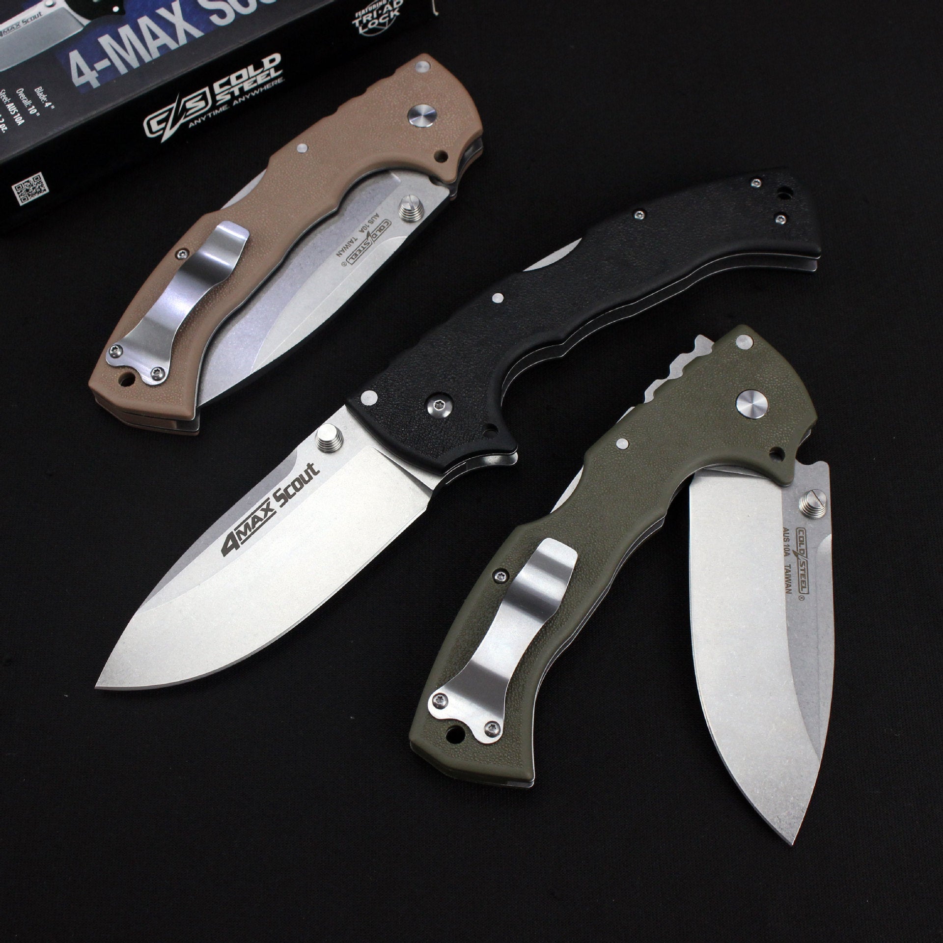 ホルメンコル　トライマックス FortiMax – 4-MAX Cold Steel Folding Knife – Edctitan