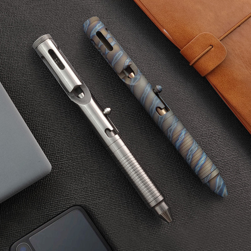 The BoltX:Titanium Mechanical Bolt Action EDC Tactical Pen