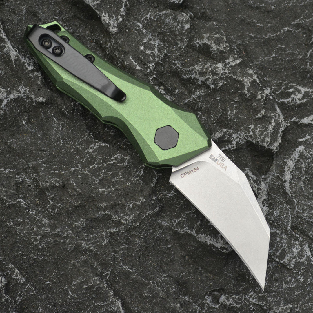 Rainbow Shield:Aluminum Handle Mini Outdoor Folding Pocket EDC Knife