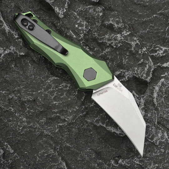 Rainbow Shield:Aluminum Handle Mini Outdoor Folding Pocket EDC Knife