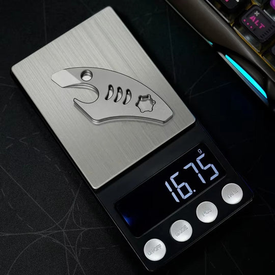 The Mako:Titanium EDC Pry Bar, Screwdriver Pocket Multi-Tool