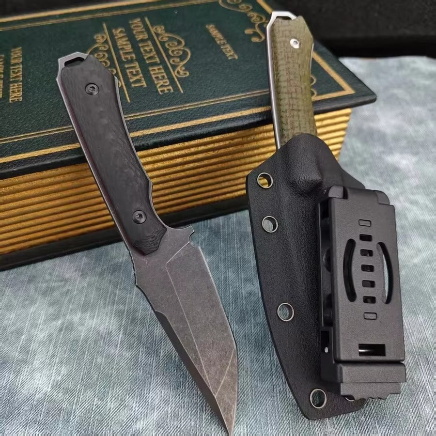 TheDrifter:Compact Outdoor 8Cr13MoV Steel Fixed Blade EDC Knife