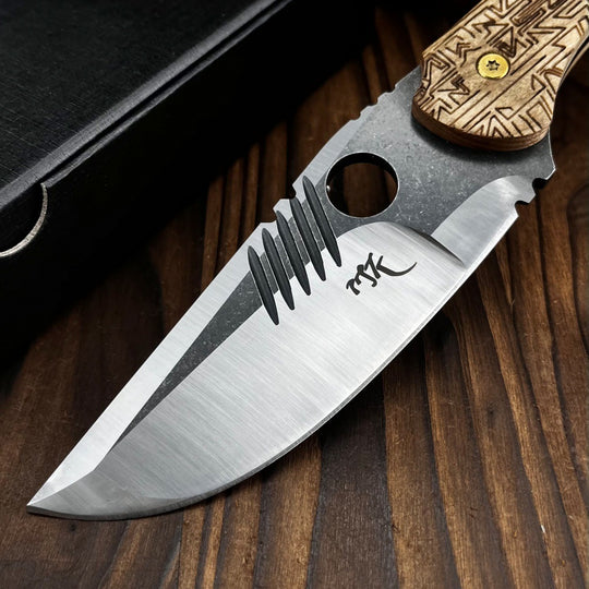 Rune Blade – Fixed Blade Survival Knife with 8Cr13MoV Steel