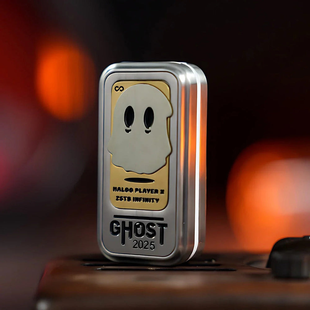 Ghost Ding Slider - Magnetic EDC Slider with Crisp “Ding” Feedback and Smooth Mechanical Motion
