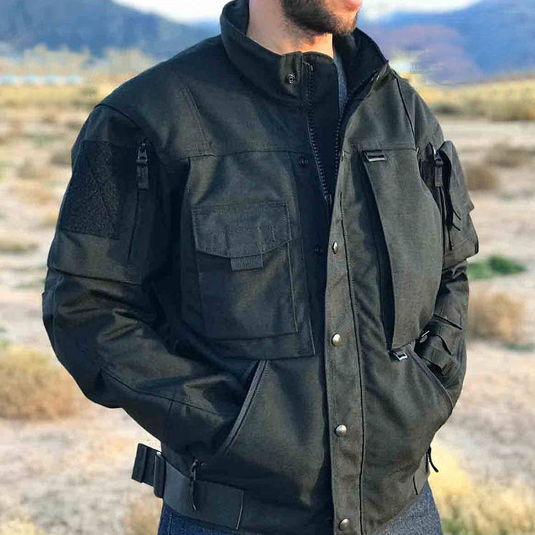 Invisible Fortress:Windproof Anti-Stab Anti-Scratch Wear-Resistant Tactical Men Jacket
