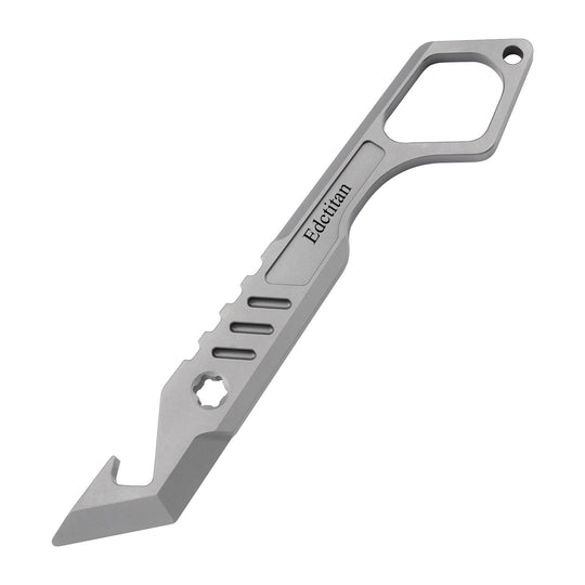 The Xevron:Titanium Pry Bar – EDC Fidget Tool & Bottle Opener