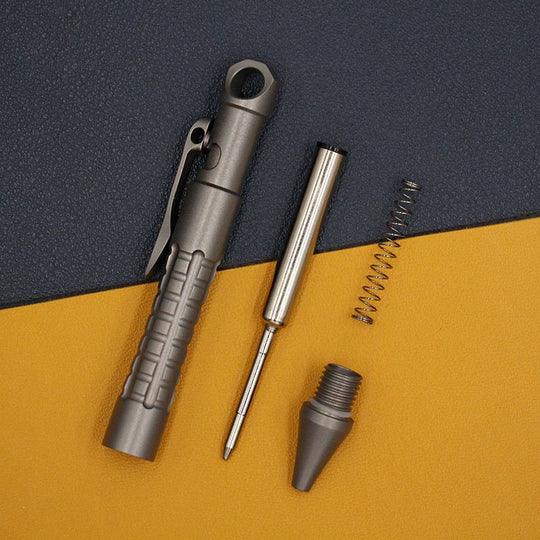 The Steel Spark:Mini Titanium Tactical Pen