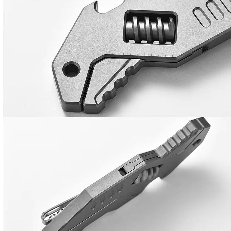 The Pulse:Titanium Multi-Function EDC Folding Knife Pliers