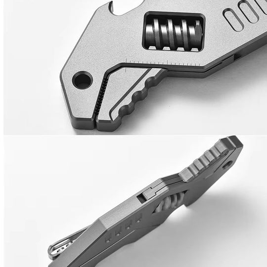 The Pulse:Titanium Multi-Function EDC Folding Knife Pliers