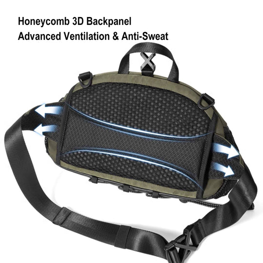 VersaPak – 3-In-1 Lightweight Convertible Backpack For Hiking, Cycling & Travel