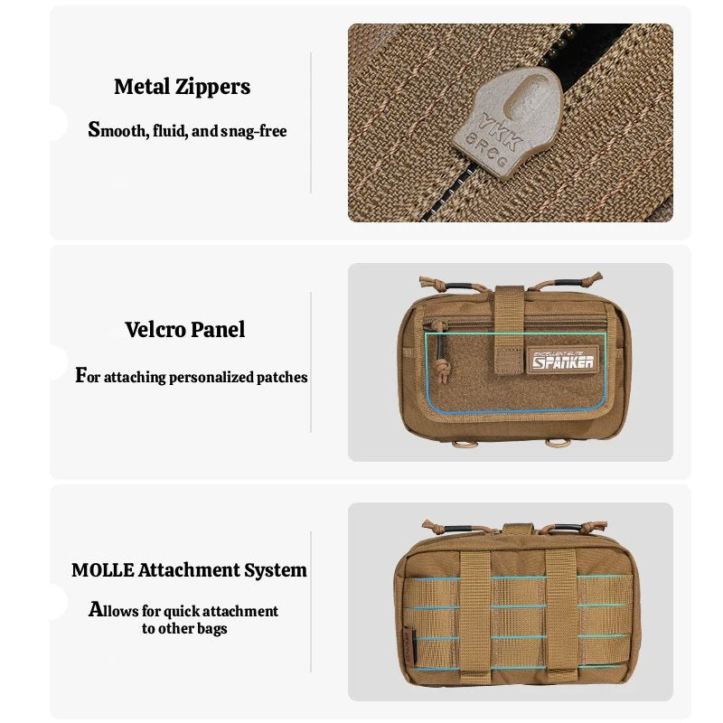 The GearHive: Tactical Modular EDC Pouch Multi-Purpose Gear