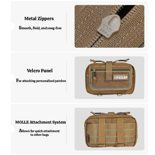 The GearHive: Tactical Modular EDC Pouch Multi-Purpose Gear