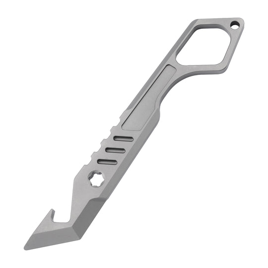 The Xevron:Titanium Pry Bar – EDC Fidget Tool & Bottle Opener