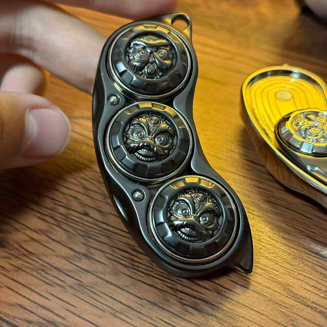 TriCore Pod – Precision All-Metal EDC Fidget Toy