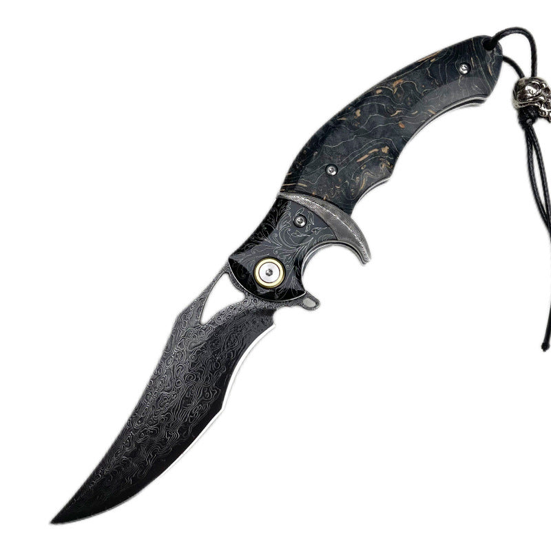 Shadowfang – VG10 Damascus Steel EDC Knife