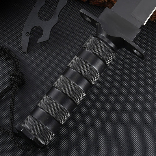 JungleKing – 8Cr19MoV Full-Tang EDC Fixed Blade Knife