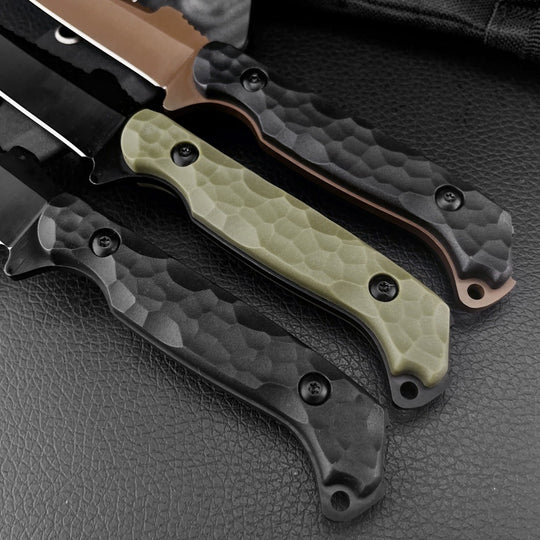 The Krypton:Durable One-Piece Steel Forged Fixed Blade Knife