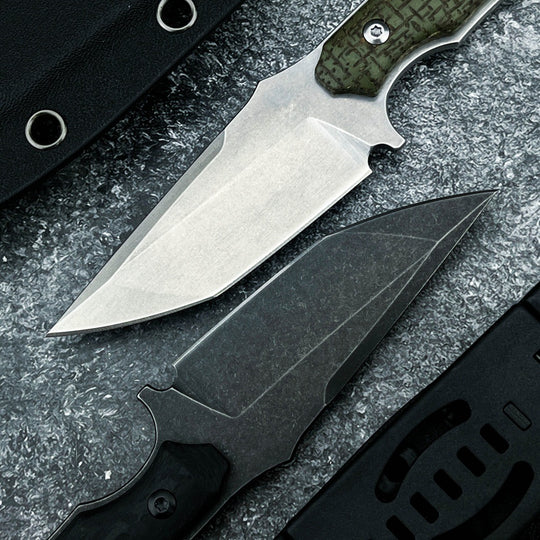 TheDrifter:Compact Outdoor 8Cr13MoV Steel Fixed Blade EDC Knife